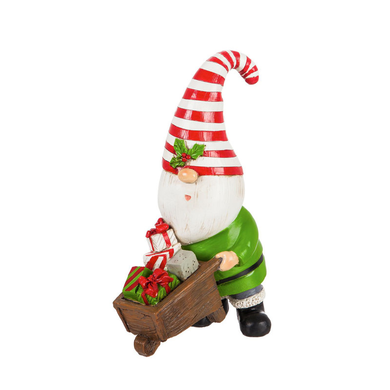 Evergreen Enterprises, Inc Holiday Gnome Garden Stake Wayfair